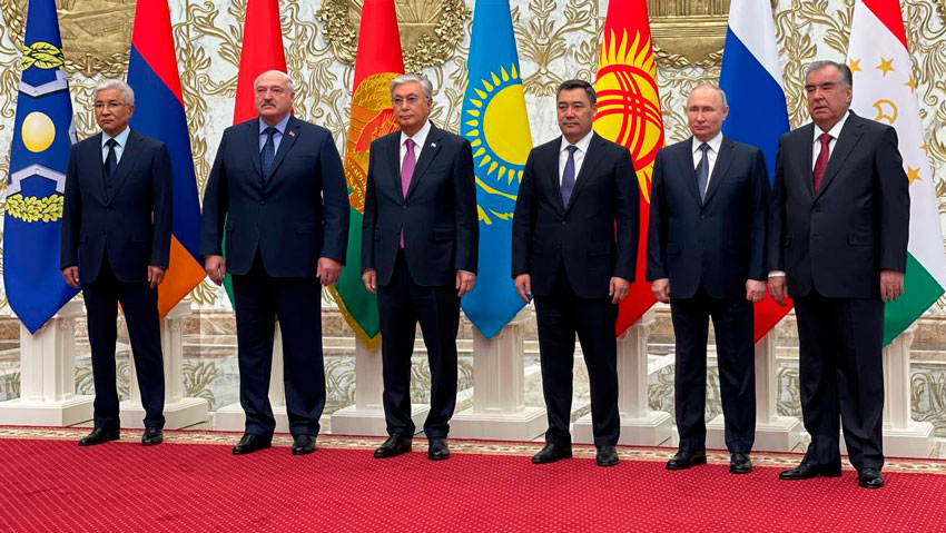 Саммит Организации Договора о коллективной безопасности прошел во Дворце Независимости