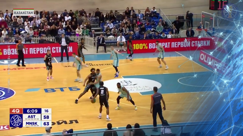 Баскетбольный клуб Минск потерпел 10-е кряду поражение в единой лиге ВТБ