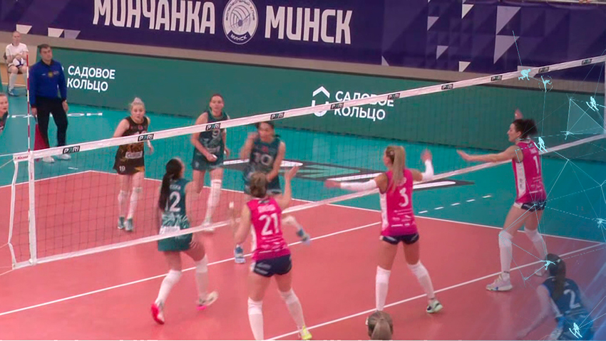 Волейболистки «Минчанки» одержали победу над «Заречье-Одинцово» в поединке регулярного сезона женского чемпионата России