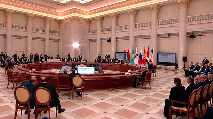 В Санкт-Петербурге состоялось заседание Высшего Евразийского экономического совета