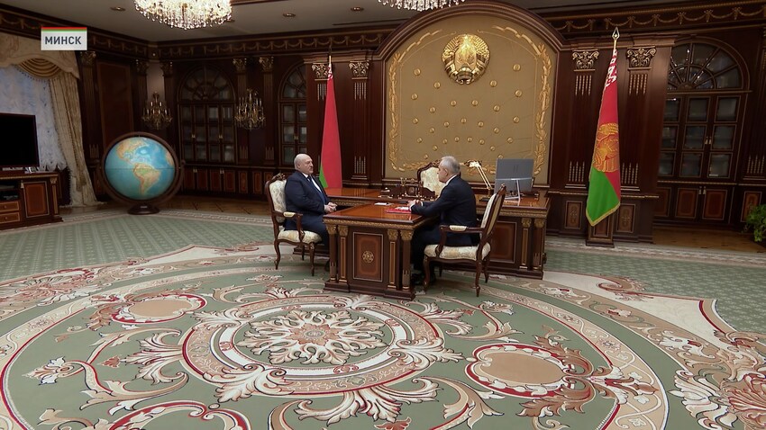 25 января Александр Лукашенко принял с докладом главу Администрации Президента Игоря Сергеенко