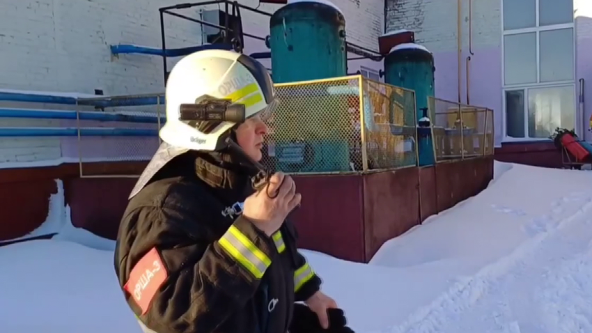 При пожаре на Оршанском хлебозаводе спасен мужчина