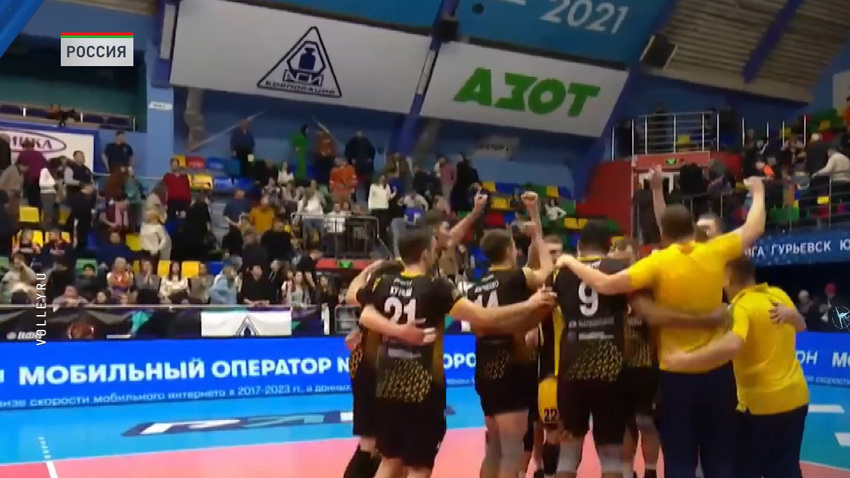 Волейболисты солигорского «Шахтера» одержали первую в 2024 году выездную победу в регулярном чемпионате мужской российской Суперлиги