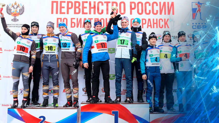Белорусские биатлонисты выиграли 5 наград на первенстве России среди юниоров