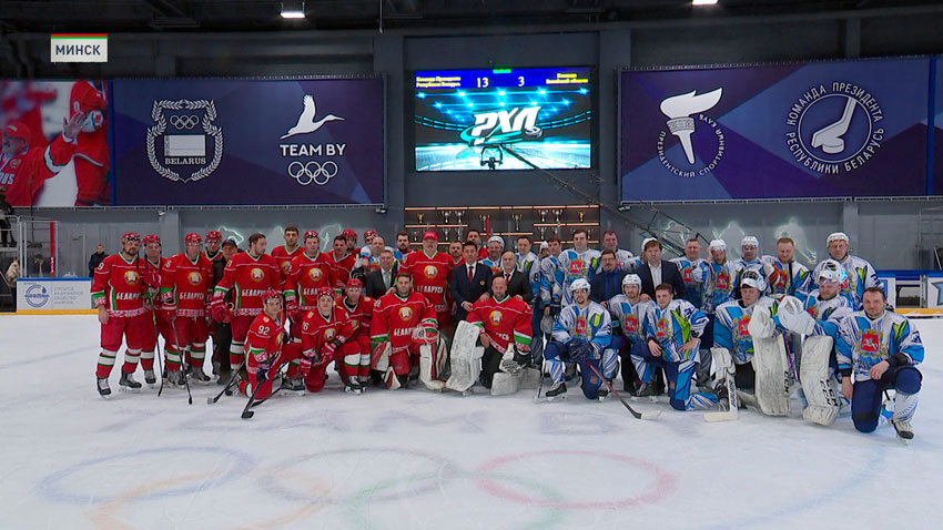 Команда Президента Беларуси выиграла все шесть матчей регулярного сезона Республиканской хоккейной лиги