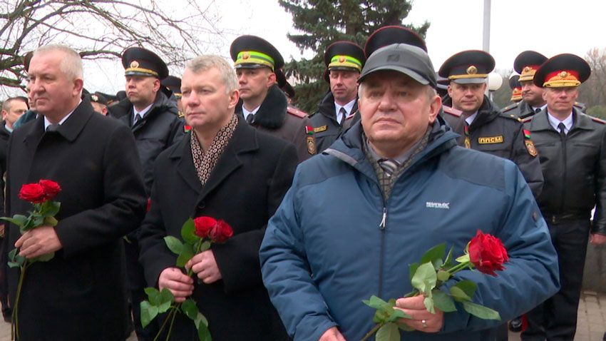 В Минске почтили память погибших сотрудников милиции