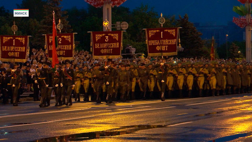 В Минске прошла генеральная репетиция парада в ознаменование Дня Независимости Республики Беларусь