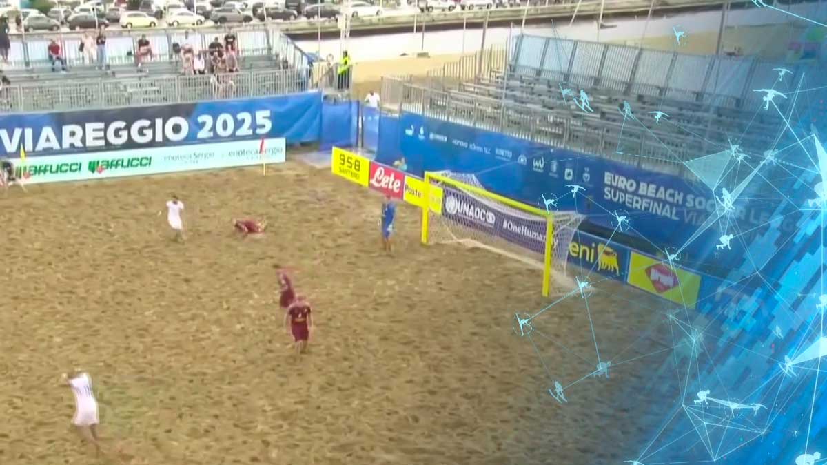 Белорусы обыграли Францию и выиграли втором матче по пляжному футболу в Суперфинале Евролиги
