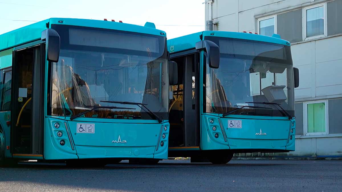 МАЗ выиграл тендер на поставку автобусов и электробусов в Санкт-Петербург