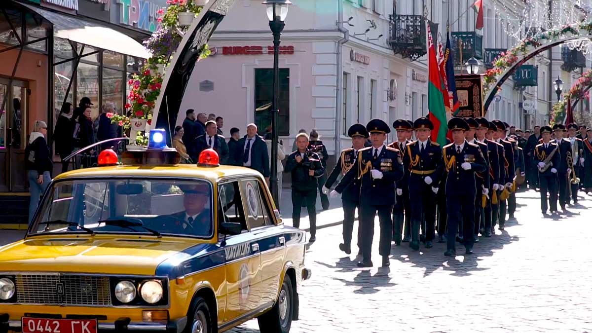 Милиция Гродненской области отмечает 81-ю годовщину со дня образования