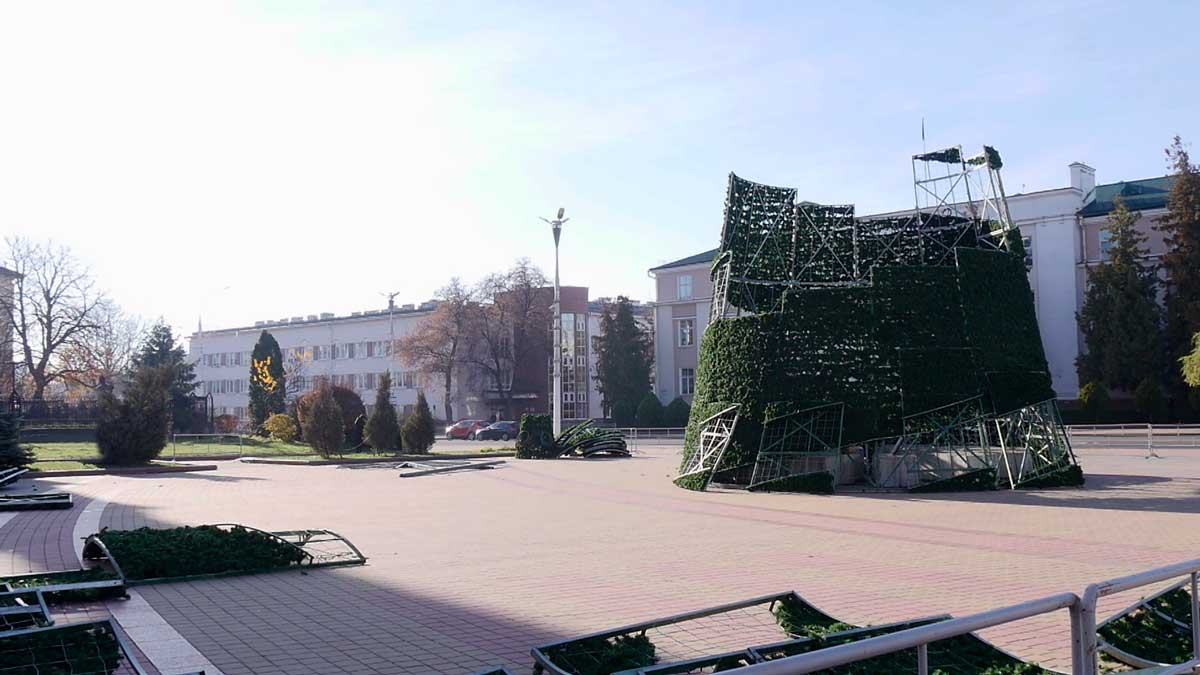 В Минске к Новому году разместят 28 ёлок