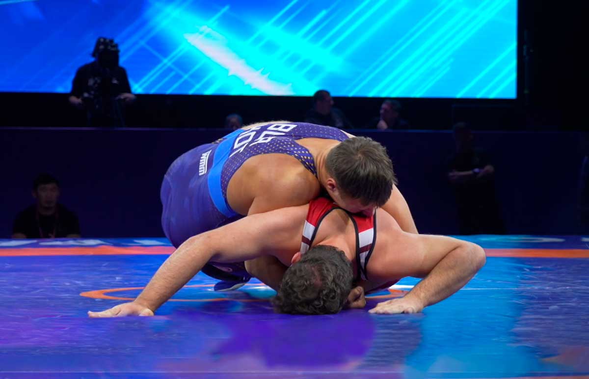 Белорус Марк Кот стал победителем международного турнира по греко-римской борьбе