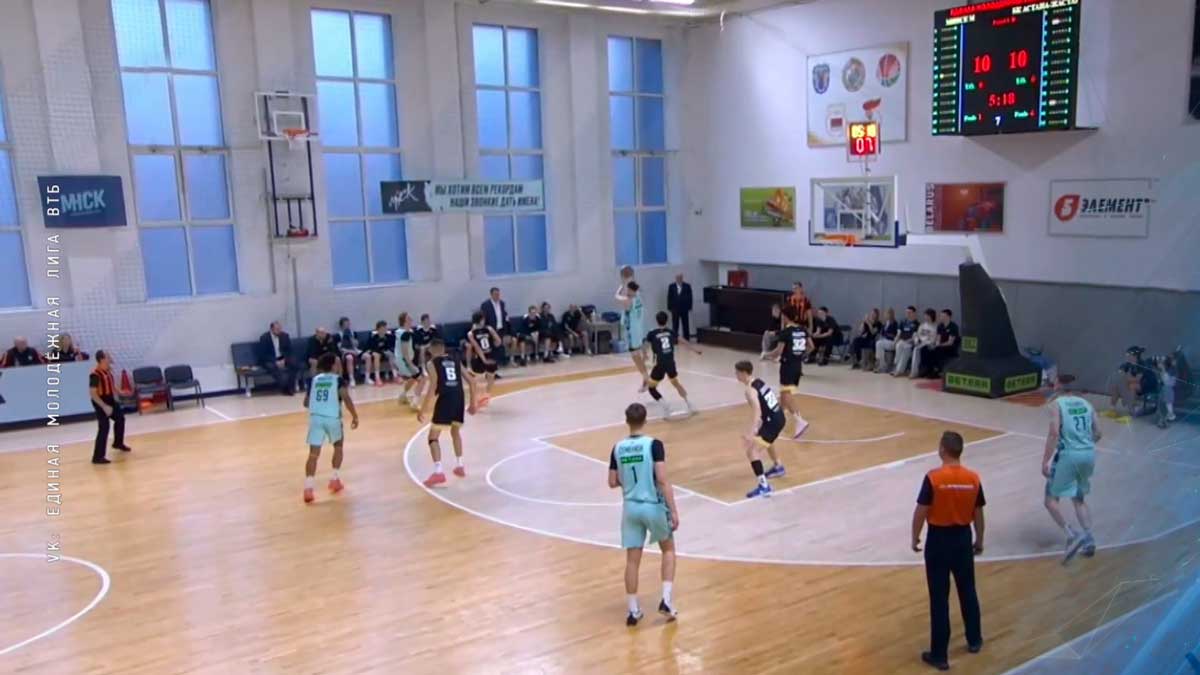 Баскетболисты «МИНСКА» обыграли «Астану» в матче Единой молодёжной лиги