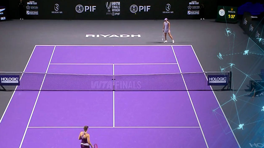 Рыбакина – первая полуфиналистка Итогового турнира WTA