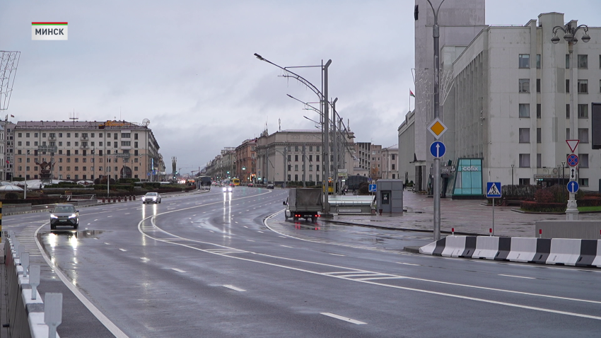 Путепровод между ул. Московской и пр. Независимости в Минске открыли досрочно