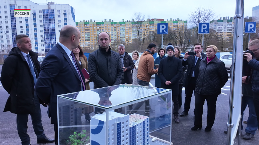 Рогожник посетил «Белорусский квартал» в рамках рабочего визита в Курскую область