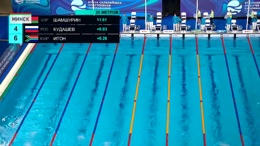 Иван Шамшурин выиграл золотую награду на домашнем Кубке сильнейших спортсменов по плаванию на короткой воде