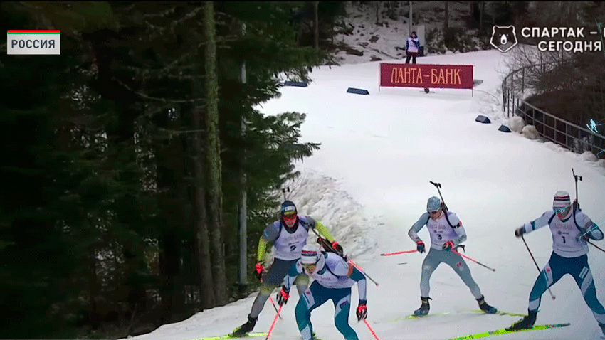 Антон Смольский стал серебряным призером масс-старта на Кубке Международной лиги клубного биатлона