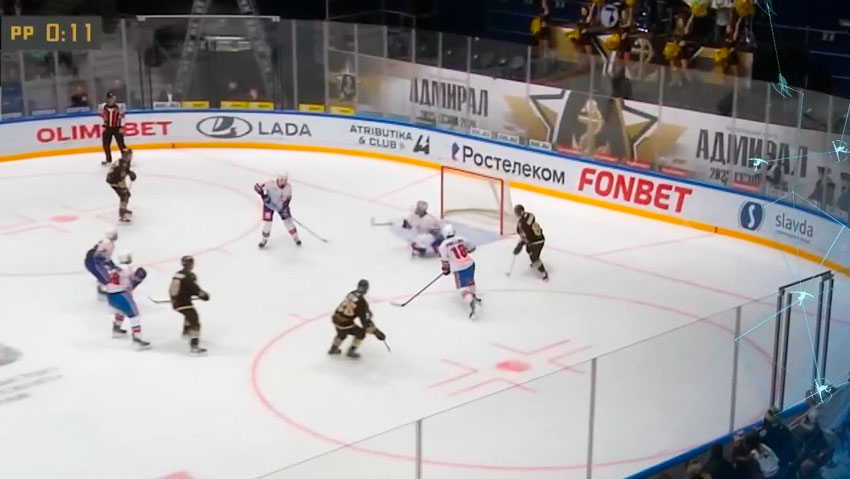 СКА обыграл «Адмирал» и вернул себе седьмое место на Западе