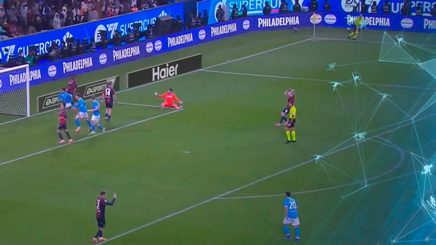 «Наполи» в третий раз выиграл Суперкубок Италии по футболу