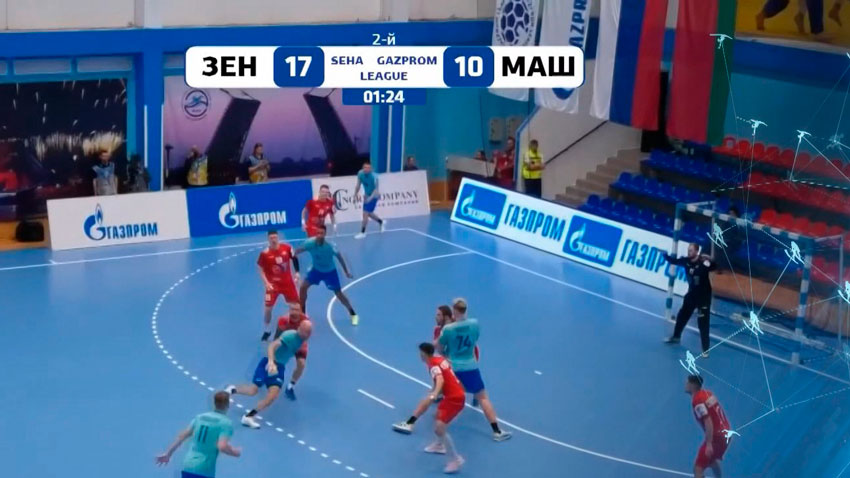 Гандболисты «Машеки» уступили «Зениту» в SEHA-лиге