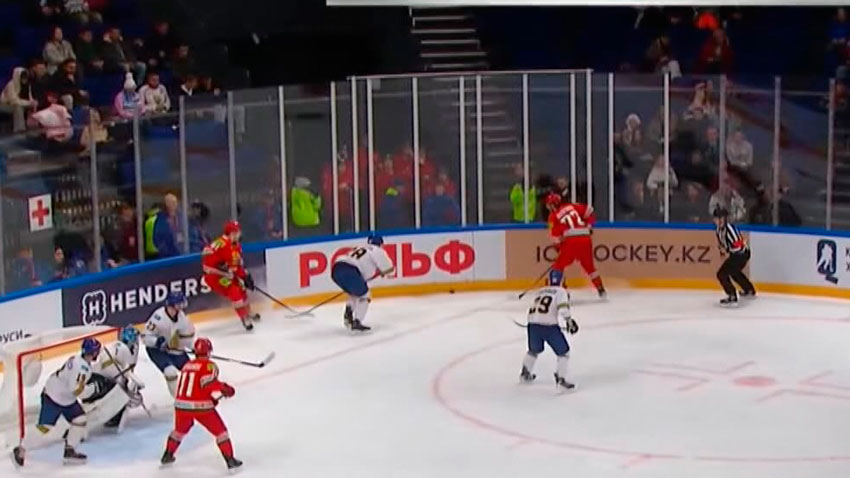 Сборная Беларуси по хоккею заняла второе место на Кубке Первого канала