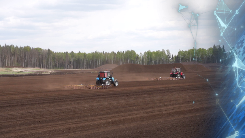 Почти 2 миллиона тонн торфа добыли в Беларуси с начала года