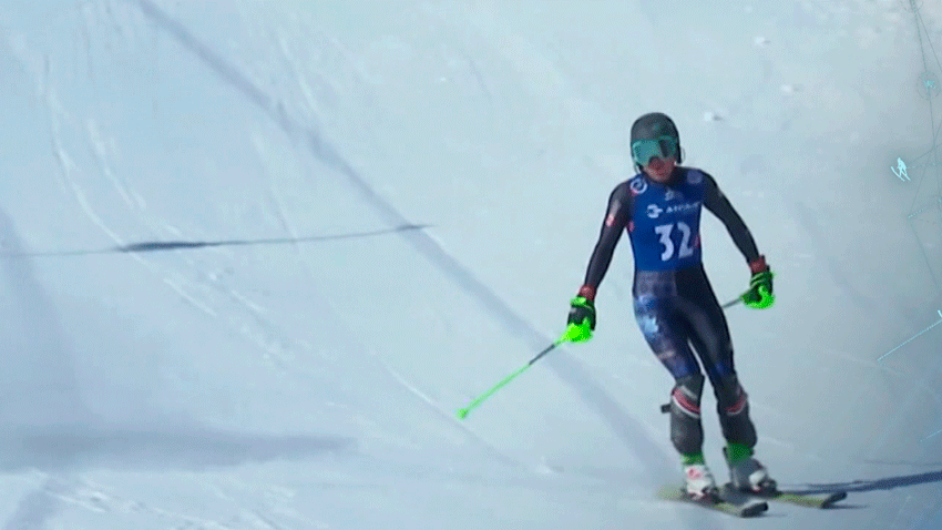 Мария Шканова показала четвертый результат в первой официальной гонке горнолыжного сезона