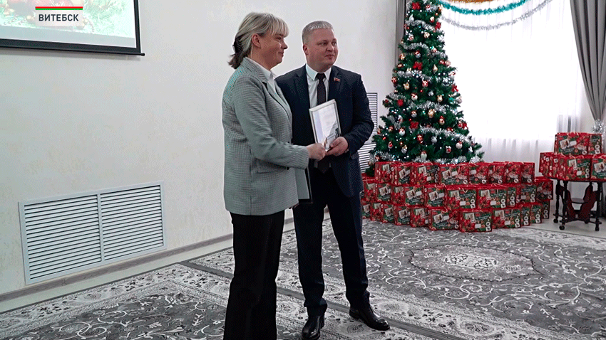 Благотворительный проект «Наши дети» посетил Витебский детский дом