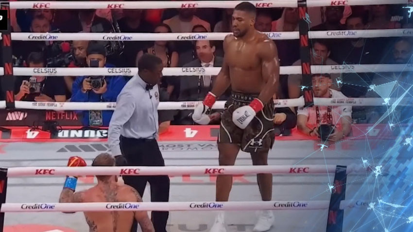 Британский боксёр Энтони Джошуа вернулся к тренировкам после ДТП