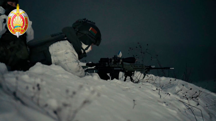 Во внутренних войсках МВД прошла проверка боевой готовности