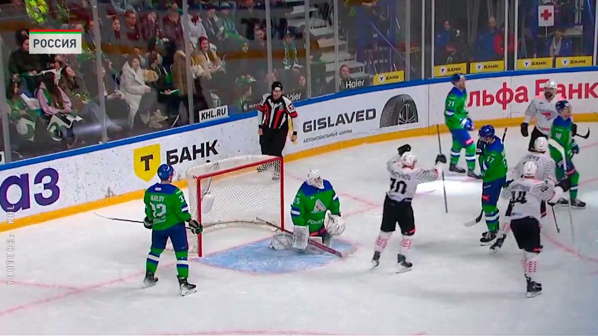 Ассист белорусского нападающего помог «Авангарду» обыграть «Салават Юлаев»