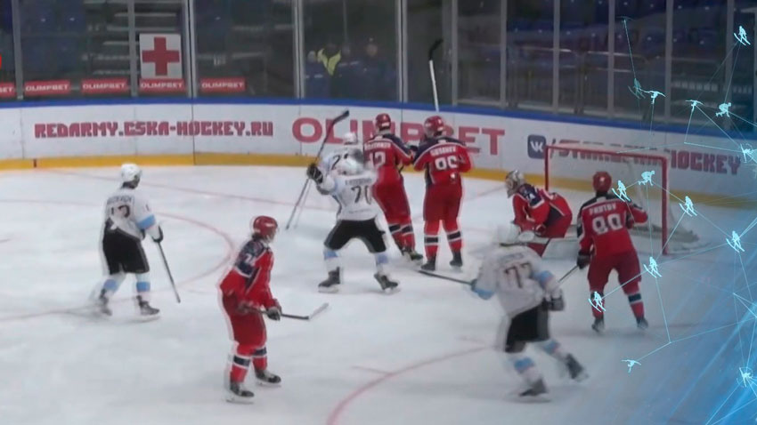 Хоккеисты «Динамо-Шинника» уступили «Красной Армии» в МХЛ