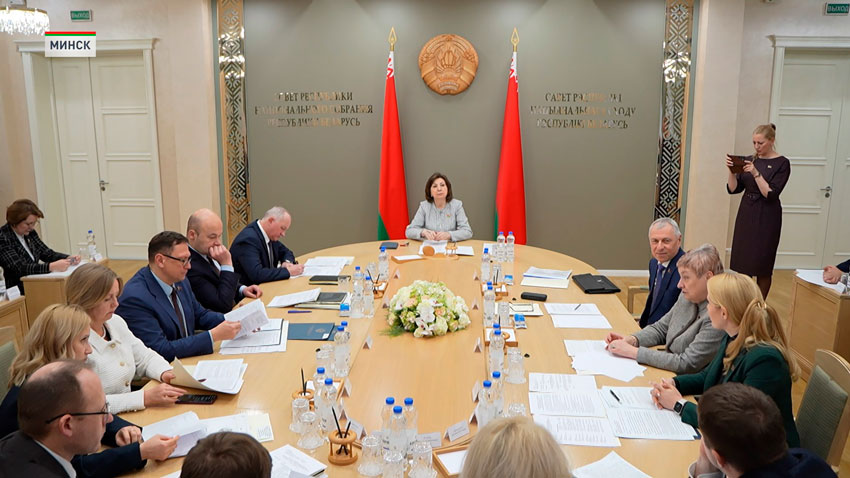 В Совете Республики состоялось заседание экспертного совета