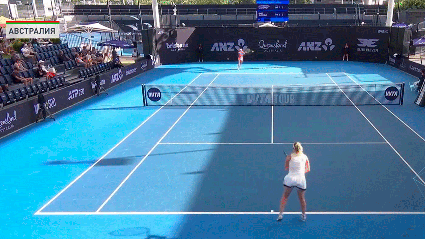 Саснович вышла во второй круг турнира в Брисбене