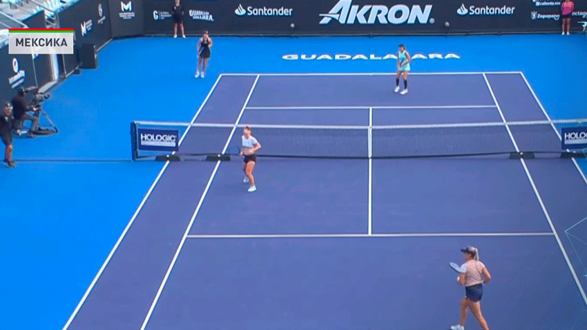 Ирина Шиманович в паре с Марией Козыревой вышли в полуфинал челленджера в австралийской Канберре