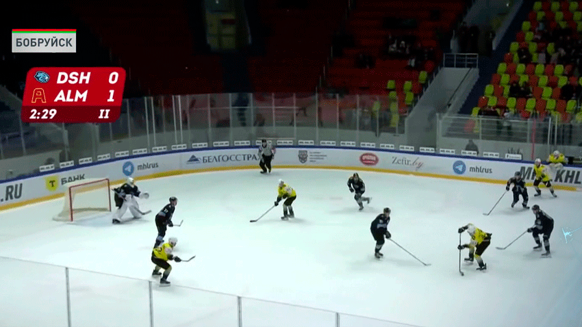 «Динамо-Шинник» уступил «Алмазу» в домашнем матче МХЛ