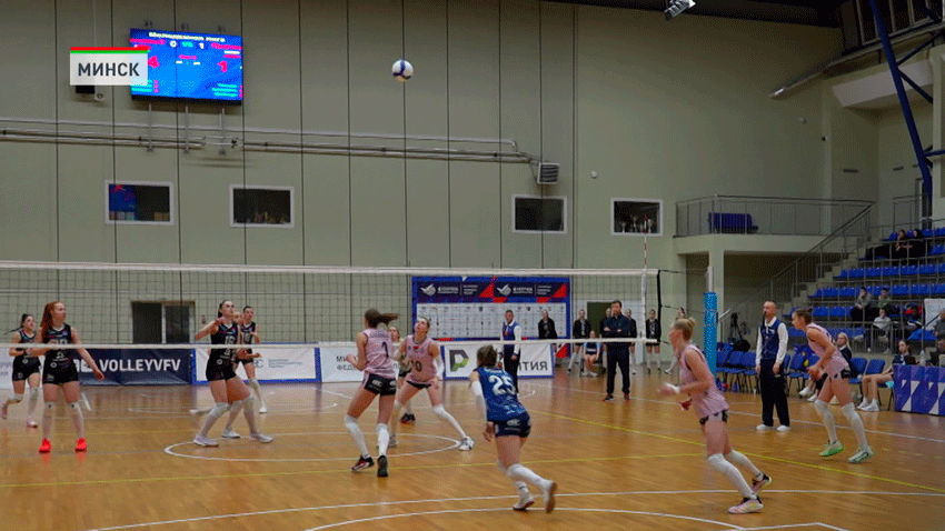 Волейболистки «Минчанки-2» выиграли третий матч Молодёжной лиги России