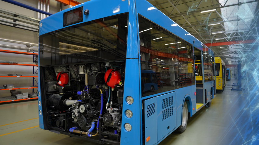 Минский автомобильный завод поставил очередную партию троллейбусов в Уфу