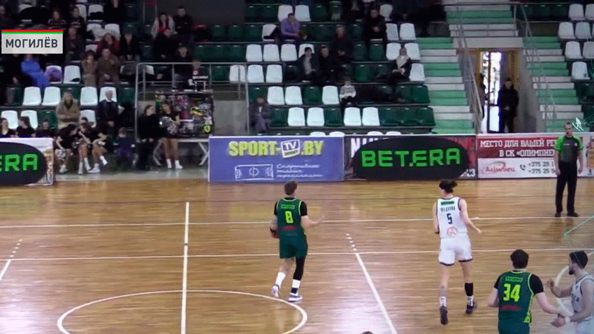 «Борисфен» одержал вторую победу в чемпионате Беларуси по баскетболу