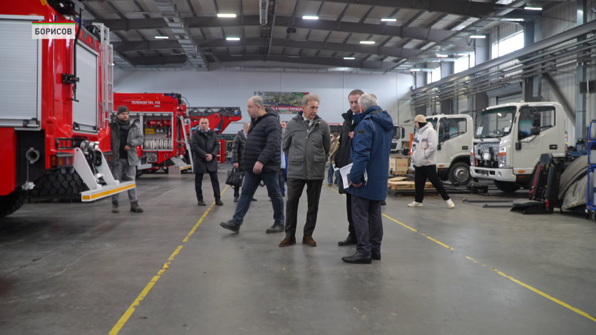 Турчин совершил рабочую поездку в Борисовский район