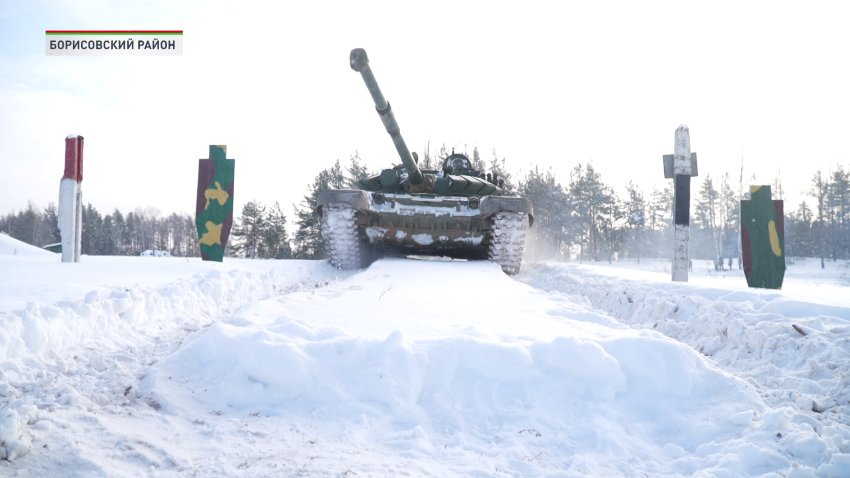 На полигоне под Борисовом проходит военно-патриотический турнир «Вызов»