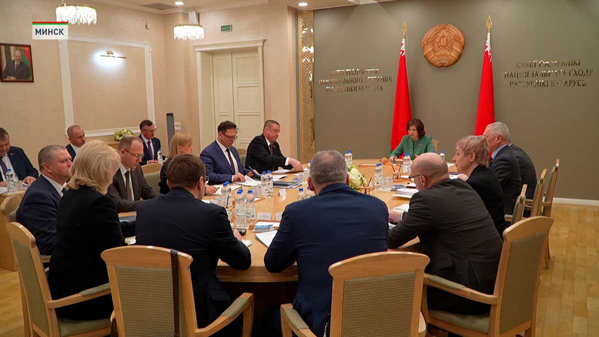 В Минске прошло заседание экспертного совета при Совете Республики