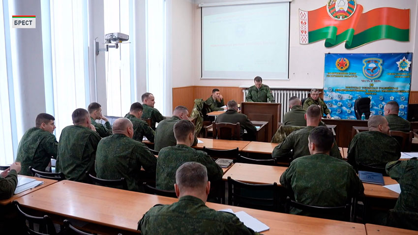 Объединение сил спецопераций в Бресте приведена в повышенную готовность во время проверки Вооруженных Сил
