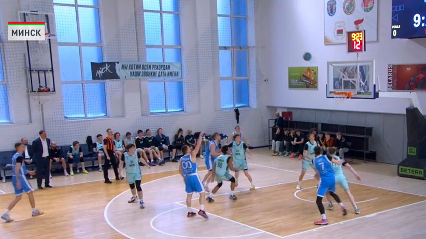 Баскетболисты «МИНСКА» одержали третью викторию подряд в матчах Единой молодежной лиги