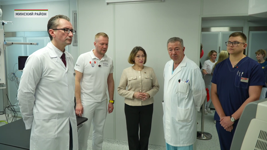 В Минской областной клинической больнице открылась современная рентгеноперационная