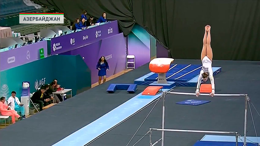 Белорусы успешно стартовали на первом этапе Кубка мира по спортивной гимнастике в немецком Котбусе