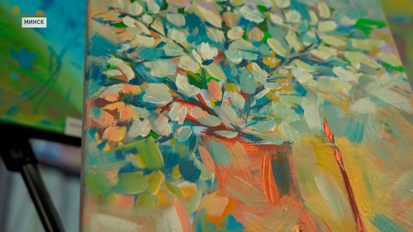 В Президентской библиотеке представлена выставка «Новые горизонты»