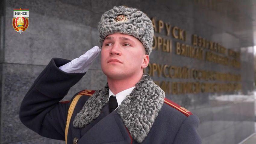 Накануне Дня белорусской милиции в Минске состоялся торжественный прием