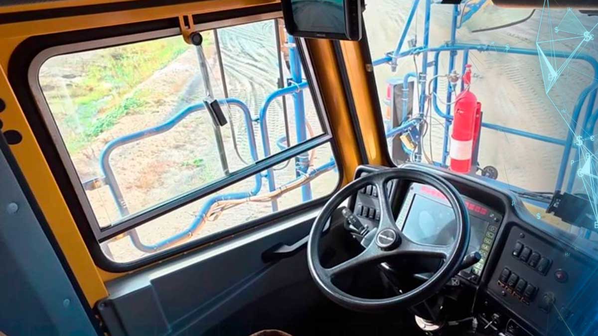 БелАЗ проводит испытания беспилотной карьерной техники